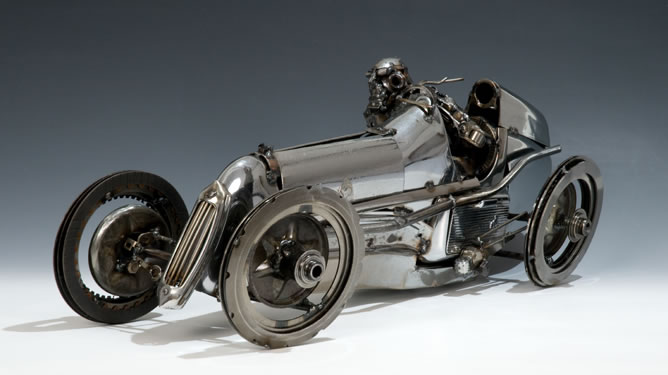 car James Corbetts Steampunk Car Sculptures Gallery