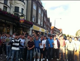 millwall eltham london street riots yid army fans gooners headhunters rioters protect needed anorak bad