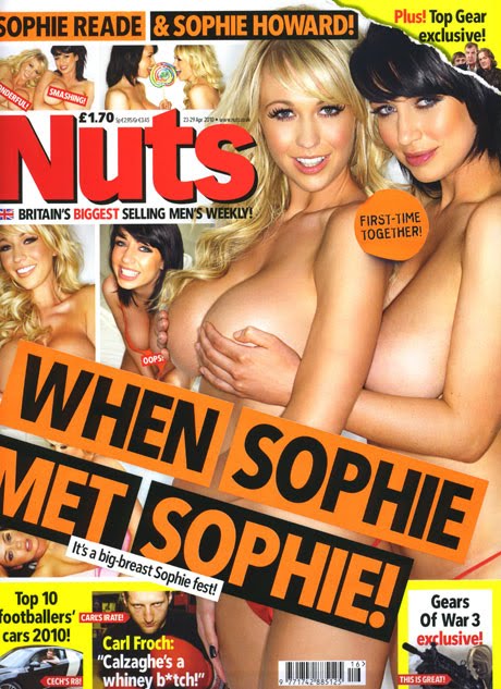 NUTS magazine has been in the doldrums It sells well but sale are 20 down