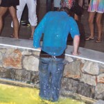 Prince Harry Dancing And Getting Wet Photos