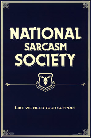 Anorak News | How Sarcasm Can Solve The World