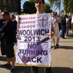 In photos: The EDL demos in Downing Street and Newcastle mean no peace for Lee Rigby