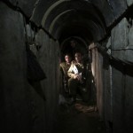 Photos of a smuggling tunnels found between Gaza Stripand Israel