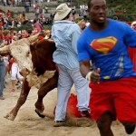 Pamplona Bull Running Comes To Georgia: The Great Bull Run In Photos