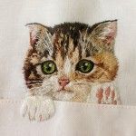 Cat Shirts: Embroidery Artist Hiroko Kubota Has Your Christmas Gifts Sorted