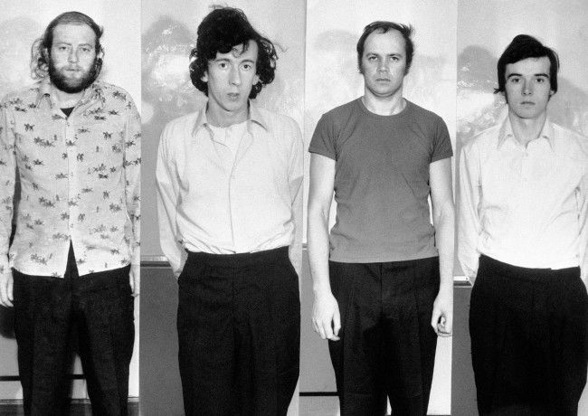 The four Provisional IRA terrorists known as the Balcombe Street Terror Gang, from left: Hugh Doherty, Martin O'Connel, Edward Butler and Harry Duggan, in a line up in London. PA/PA Archive/Press Association Images