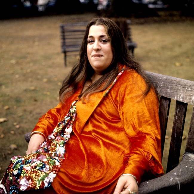 Mama Cass Elliot in London. Barratts/S&G Barratts/EMPICS Archive