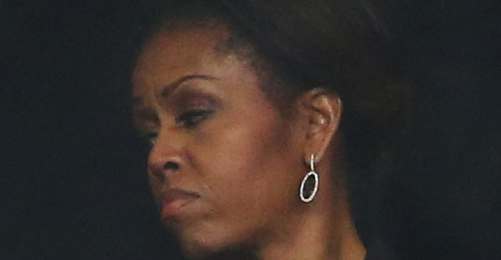 PA 184381041 Mandela Selfie Gate Photos: Michelle Obama Makes Helle Freeze Over