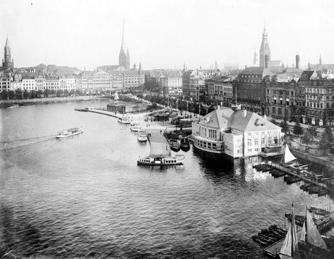 A general view of Hamburg, Germany.