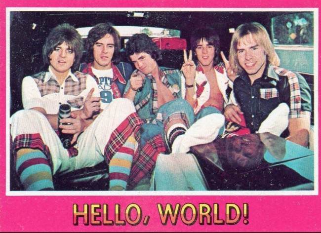 bay city rollers cards 12