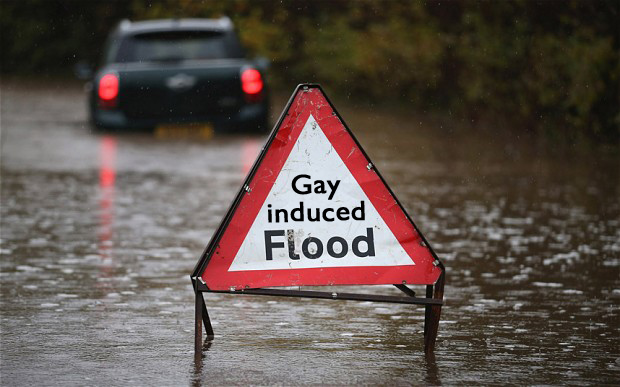 homos cause flooding 1