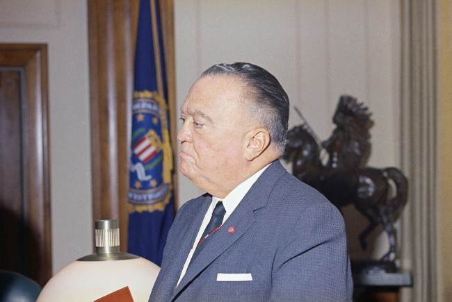 J. Edgar Hoover, director of the Federal Bureau of Investigation (FBI), is honored at ceremony when he received an award on Oct. 3, 1966 in Boston
