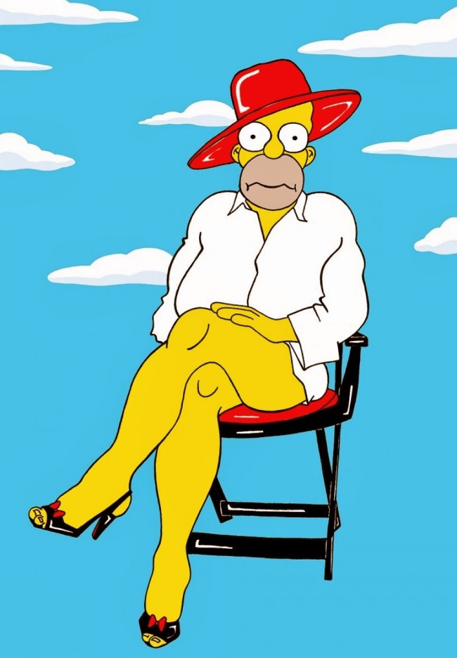 The Simpsons Meets Helmut Newton5