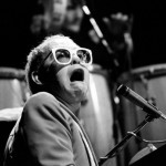 May 20 1976: Elton John Laughs It Up On Stage In Birmingham