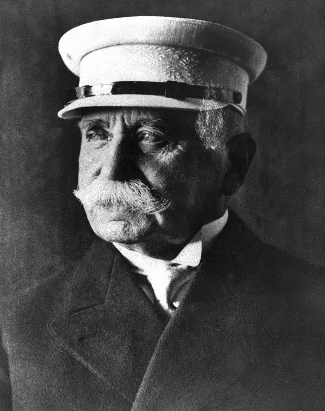This is a 1929 photo of Ferdinand Graf von Zeppelin, a German military officer who developed the rigid airship, or dirigible, that bears his name. 