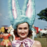Circus Performers Of 1940s And 1950s America In Colour