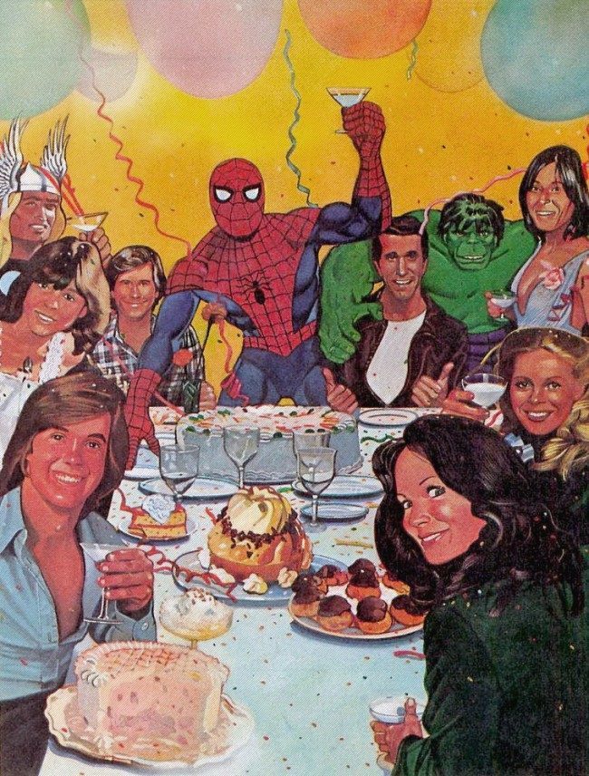 1978- Spidey’s Celebrity Party