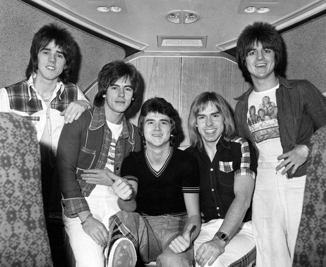 The Bay City Rollers in 1975.