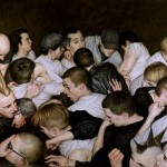 Artist Dan Witz Captures The Magic Of The Mosh Pit In These Hyper-Realistic Pantings