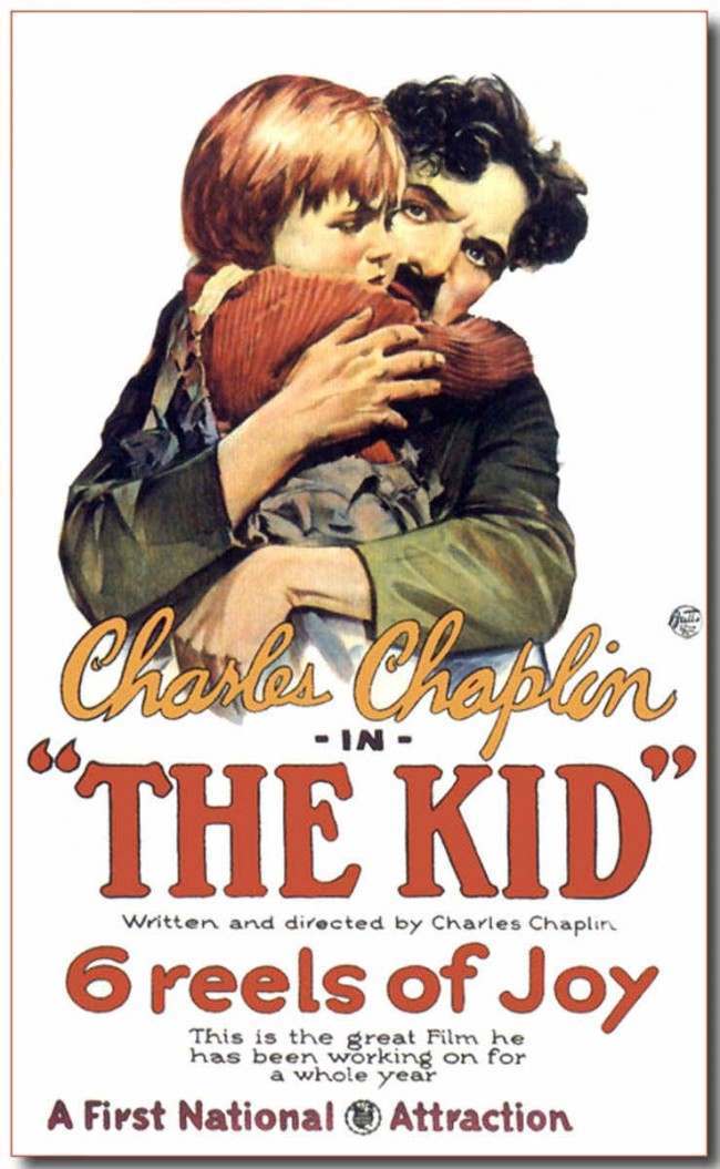 Charles Chaplin's The Kid released in 1921.