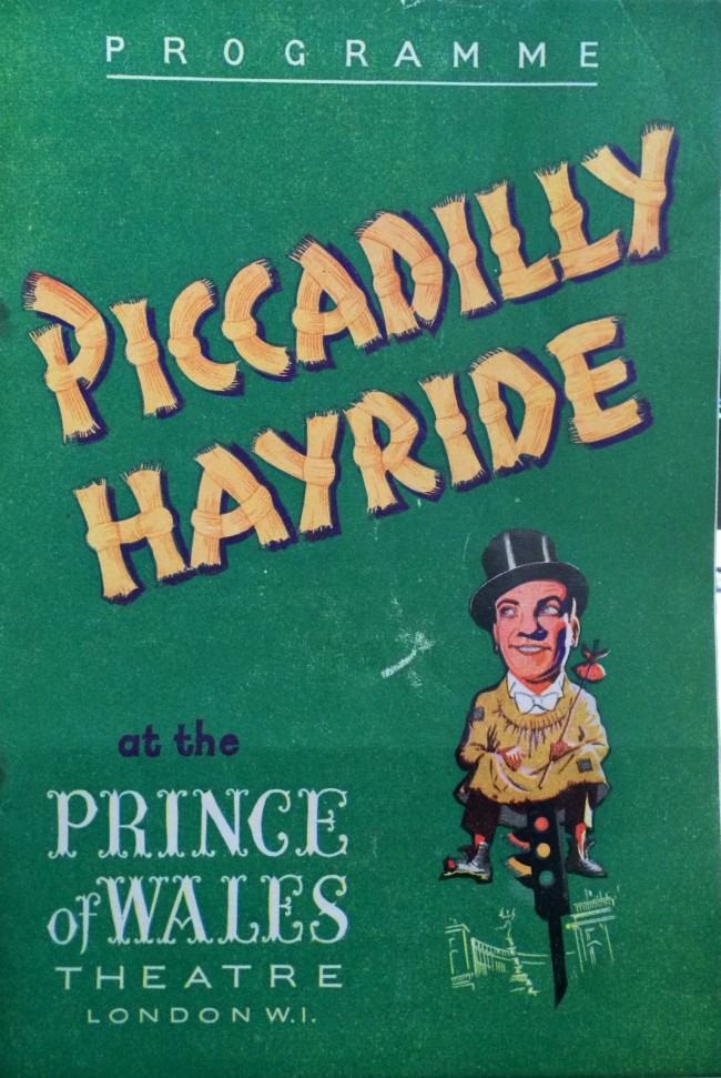 Piccadilly Hayride programme, 1946.