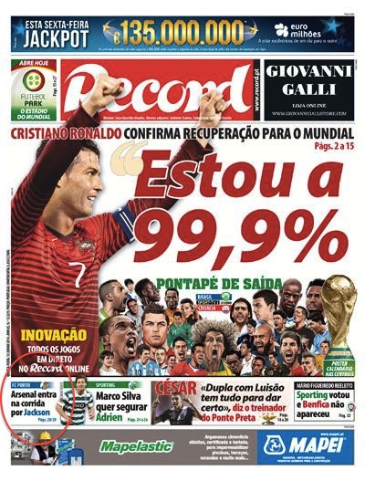 record portugal