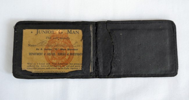 A wallet owned by George Owen Smith