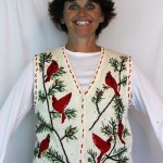 Woman Sells Tacky Homemade Christmas Sweaters Like She’s Being Held Hostage