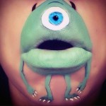 Makeup Artist Uses Her mouth To Create Your Favourite Face-Painted Cartoon Characters