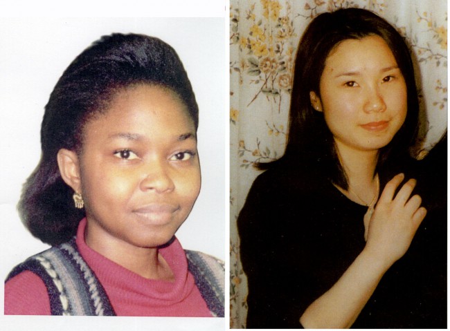 Lola Shenkoya (left) and Elizabeth Chau, who both vanished from Ealing Broadway within nine months of each other. A detective investigating the disappearances of two young women fears they have both been murdered. 