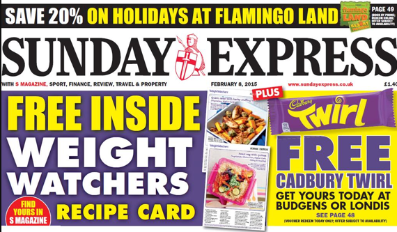 Sunday Express fat