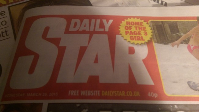 DAily Star Page 3