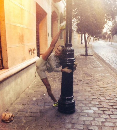 More al fresco gymnastics