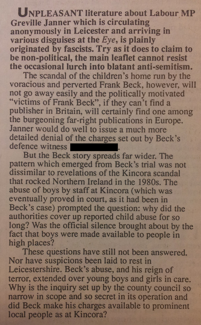 Private Eye, 14th February 1992