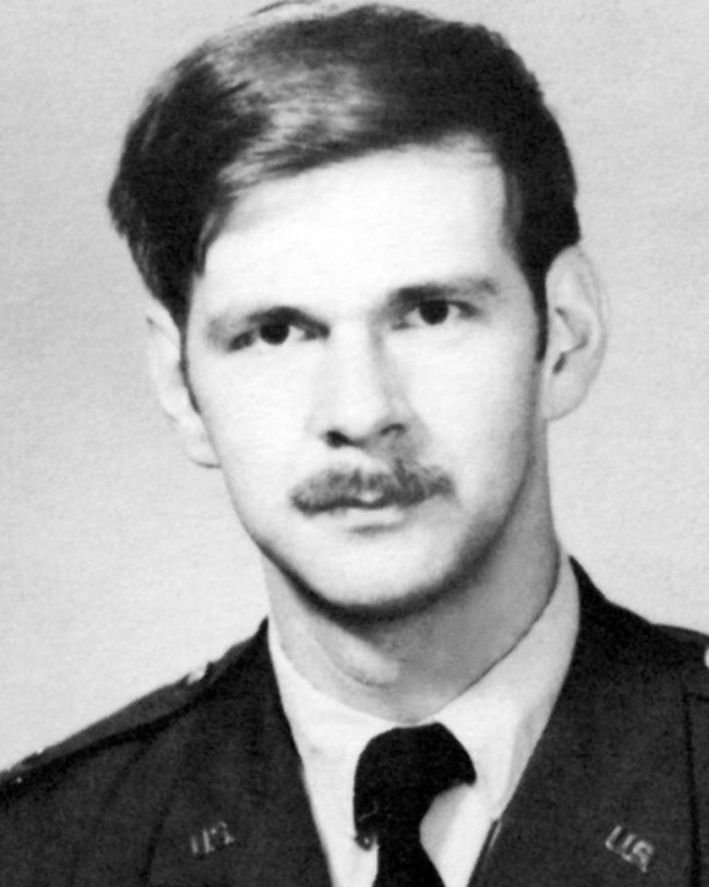  retired Lt. Colonel John Hagmann is seen in a 1980 handout file photo provided by his former employer, the U.S. Military's Uniformed Services University of the Health Sciences.  REUTERS/Uniformed Services University of the Health Sciences Handout via Reuters