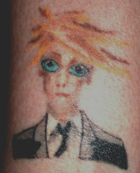 David Bowie bad tattoo