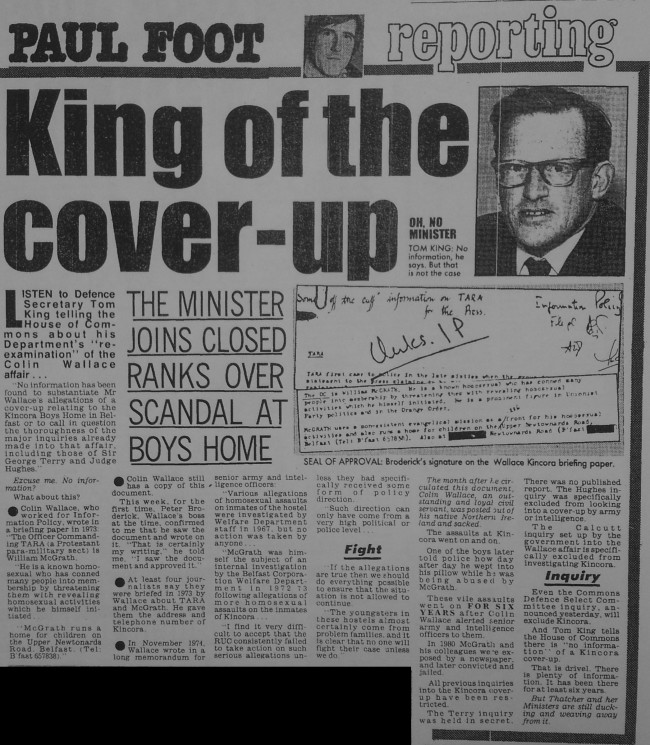 Daily Mirror, 8th February 1990