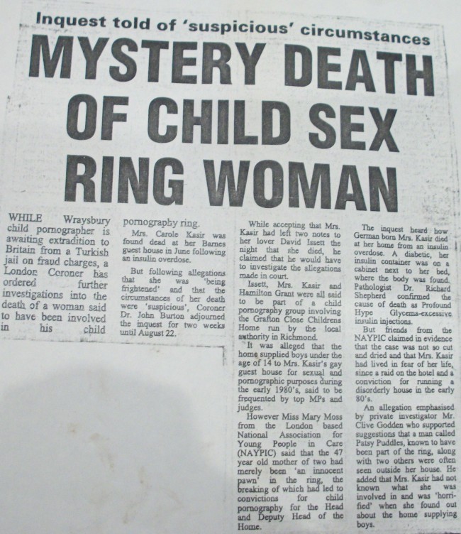 Surrey Comet, 10th August 1990: