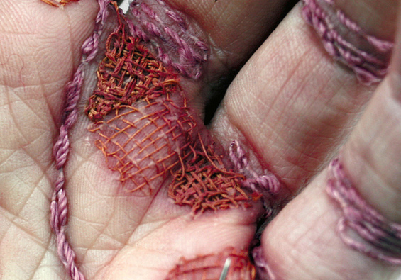 hand stitching 2