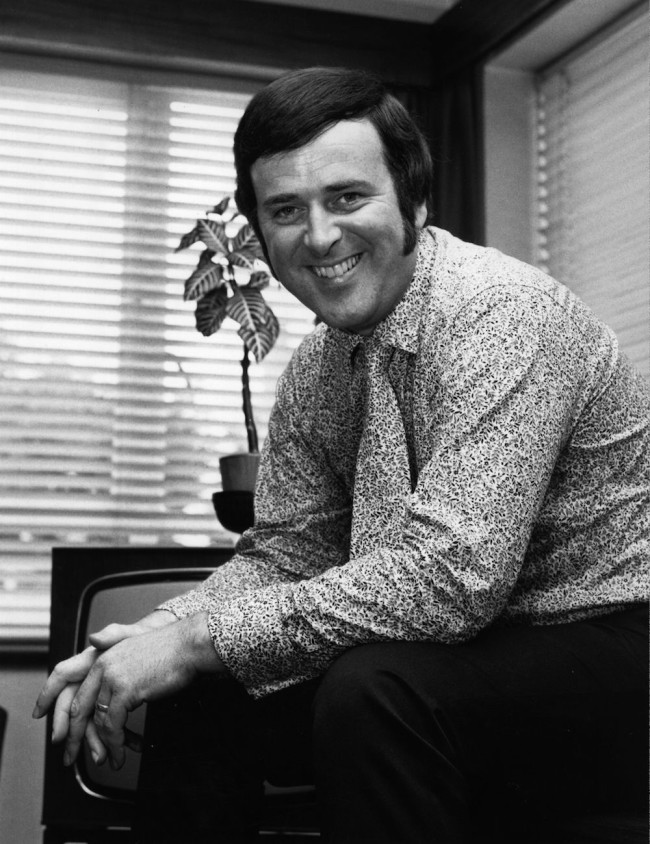 17th July 1970:  The Irish television and radio presenter, Terry Wogan.  (Photo by Chris Ware/Keystone Features/Getty Images)