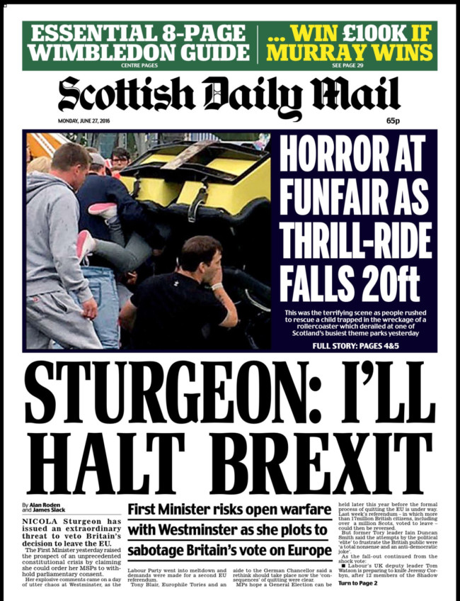 brexit daily mail