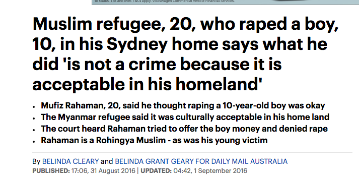 refugee rape