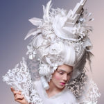 Powdered wigs in paper for your baroque night out
