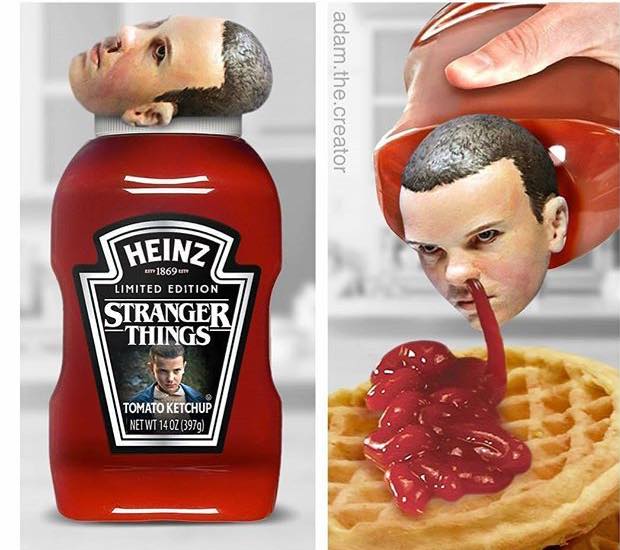 heinz stranger things ketchup