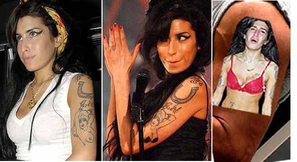 Grammy winning Amy Winehouse