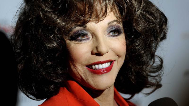 joan collins joan collins advertises her new york flat in hello the 