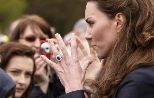 princess diana ring. “Super-slim Kate has Diana#39;s