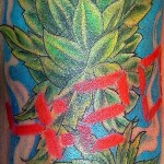 Tattoos Of Marijuana