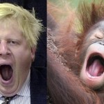 Boris Johnson looks like an orangutan