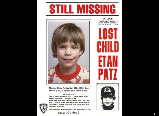 Etan Patz- the story in photos